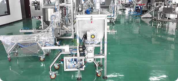 顆粒醬料包裝機(jī)工廠圖