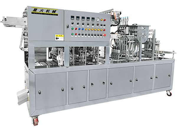 碗裝調(diào)味醬灌裝封口機(jī)-調(diào)味醬灌裝封膜封口機(jī)