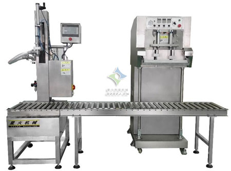 盒裝芝麻醬灌裝封口機(jī)