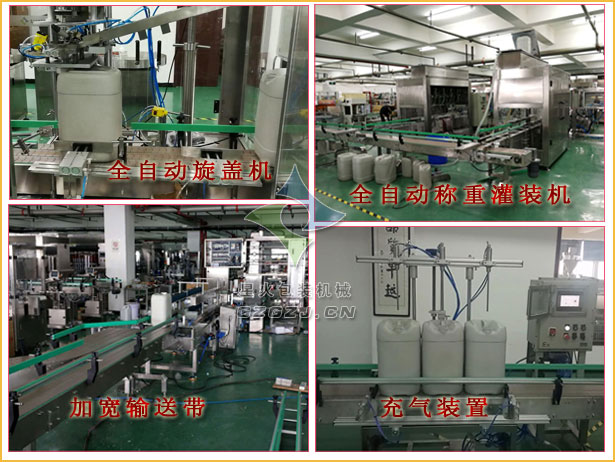 全自動(dòng)稱重灌裝機(jī),全自動(dòng)稱重式潤滑油灌裝生產(chǎn)線