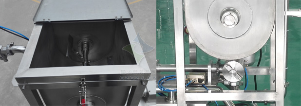 臥式單頭顆粒醬料灌裝機,豆豉醬灌裝機