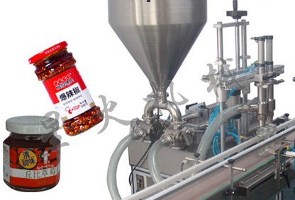 雙頭自動(dòng)顆粒醬狀灌裝機(jī)