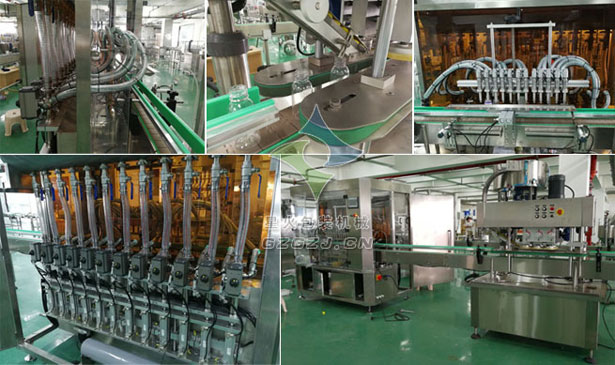 全自動(dòng)膏液灌裝旋蓋生產(chǎn)線