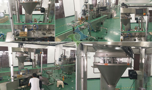 粉末灌裝生產(chǎn)線,瓶裝粉末灌裝生產(chǎn)線