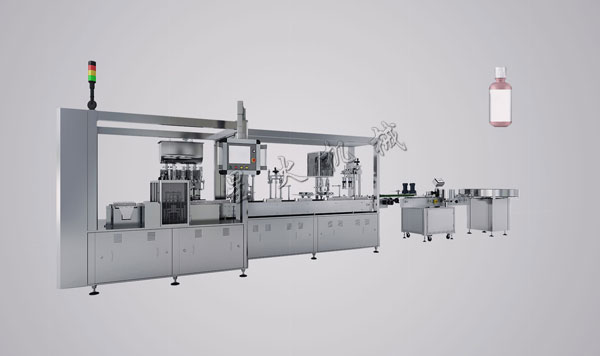 全自動水乳灌裝生產(chǎn)線