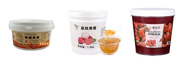 星火全自動果醬灌裝生產(chǎn)線設(shè)備樣品實拍