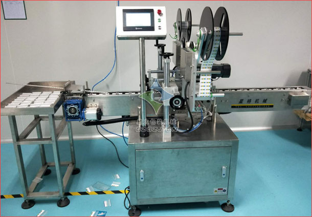 試劑卡雙面貼標(biāo)機(jī),血型檢測卡雙面貼標(biāo)機(jī)