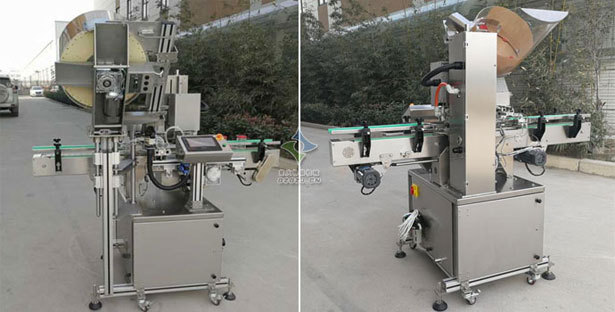 自動(dòng)上蓋真空旋蓋機(jī),醬料真空旋蓋機(jī)