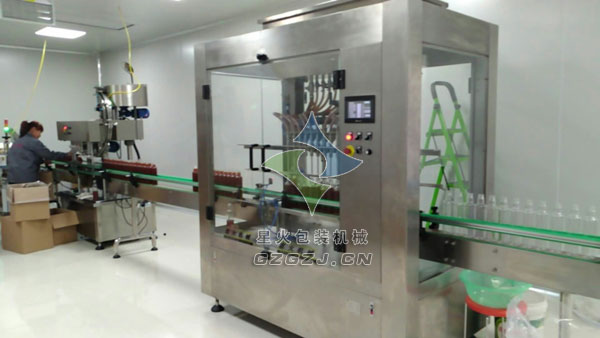 全自動(dòng)香精香料灌裝生產(chǎn)線,香精香料灌裝機(jī)